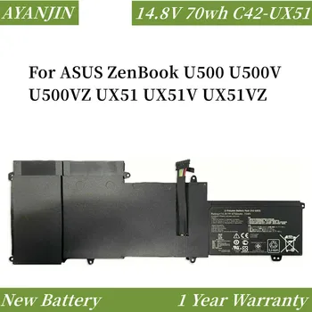 C42-UX51 14.8 V 4750mAh/70wh סוללה של מחשב נייד עבור ASUS ZenBook U500 U500V U500VZ UX51 UX51V UX51VZ