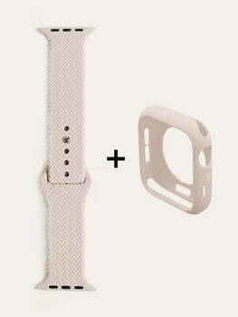 Vanenbands תואם עם ארוג רגיל רצועת שעון & תיק תואם עם אפל Watchwatch הלהקה